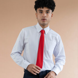 Camisa blanca manga larga