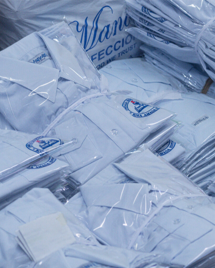 Confección de uniformes escolares